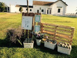 Detalles para invitados novios en Dehesa Bolaños