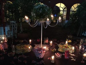 Mesa de chuches boda Dehesa Bolaños