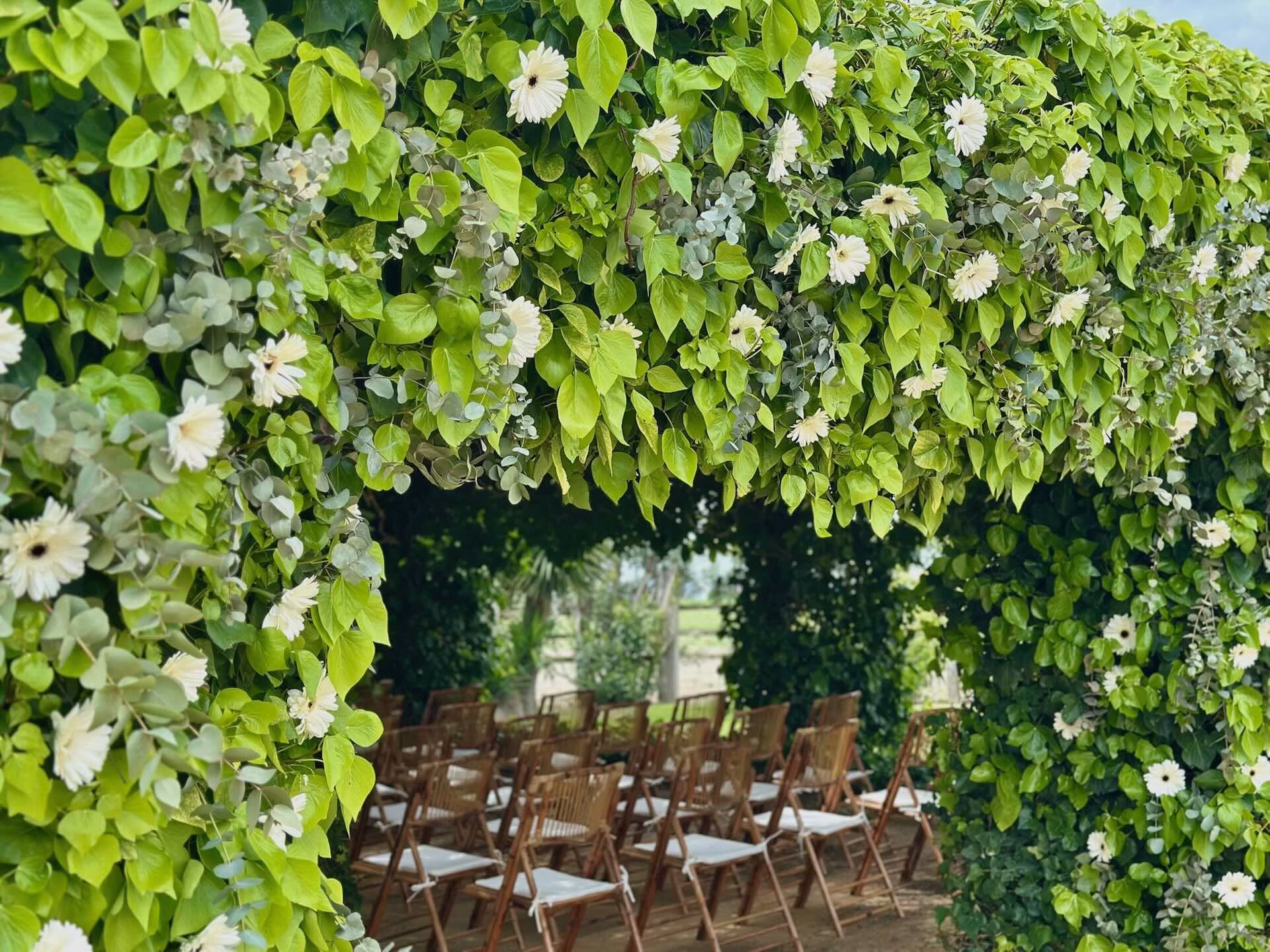 Ceremonia civil pérgola Dehesa Bolaños Ceremonia civil pérgola Dehesa Bolaños