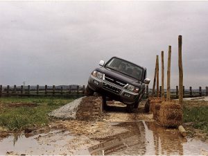 Presentación coche 4x4 demostración en Dehesa Bolaños
