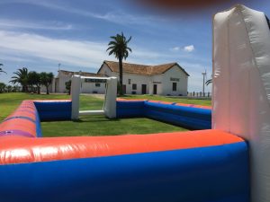 Futbolín humano para comunión en Dehesa Bolaños