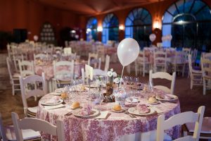 Mesas salón para cena - Boda Carolina & Jesús en Dehesa Bolaños
