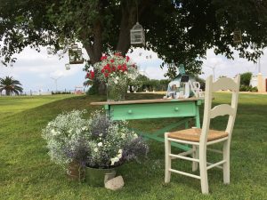 Mesa de firmas - Boda Cristina & Julián en Dehesa Bolaños