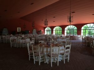Salón almuerzo - Boda Cristina & Julián en Dehesa Bolaños