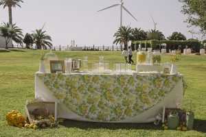 Puesto de limonada - Boda Isabel & Alberto en Dehesa Bolaños