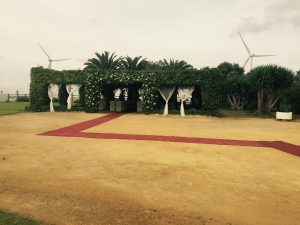 Entrada ceremonia civil - Boda Isabel & Manolo en Dehesa Bolaños