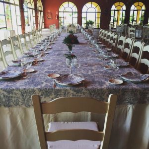 Mesa imperial - Comunión Antonio en Dehesa Bolaños