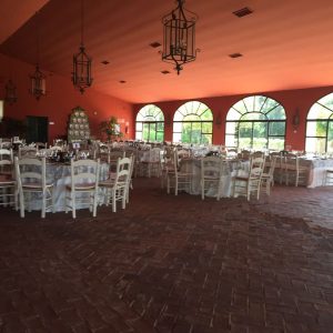 Almuerzo en salón - Comunión Antonio en Dehesa Bolaños