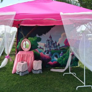 Carpa princesas - Comunión Virginia en Dehesa Bolaños