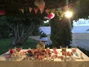 Candy bar - Bautizo Carla en Dehesa Bolaños