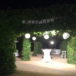 Baile en la pérgola - Boda Ana & Jose en Dehesa Bolaños