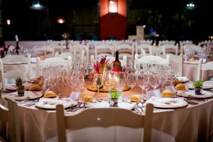 Mesas cena - Boda María & Ale en Dehesa Bolaños