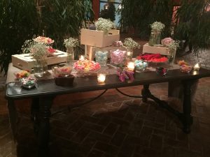 Mesa de chuches - Boda Silvia & Esteban en Dehesa Bolaños