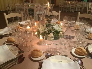 Centro de mesa - Boda Silvia & Esteban en Dehesa Bolaños