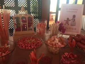 Mesa de chuches - Comunión Paloma en Dehesa Bolaños