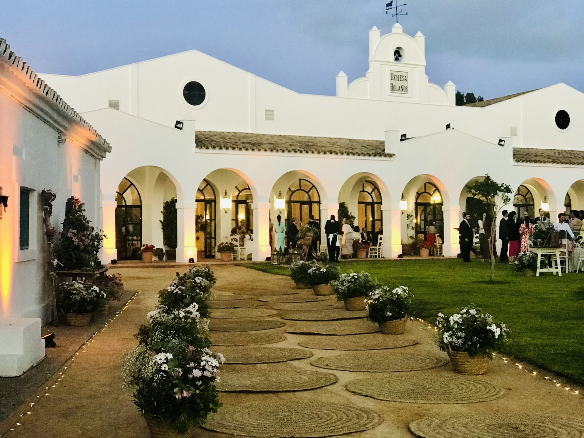 Camino entrada novios Dehesa Bolaños Camino entrada novios Dehesa Bolaños